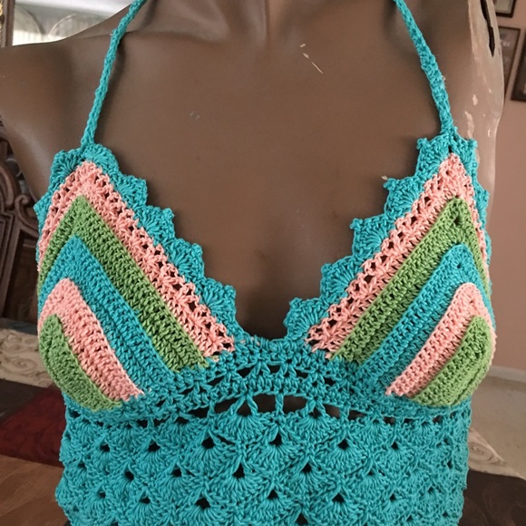 Knit crop top Small - Picture 4 of 8